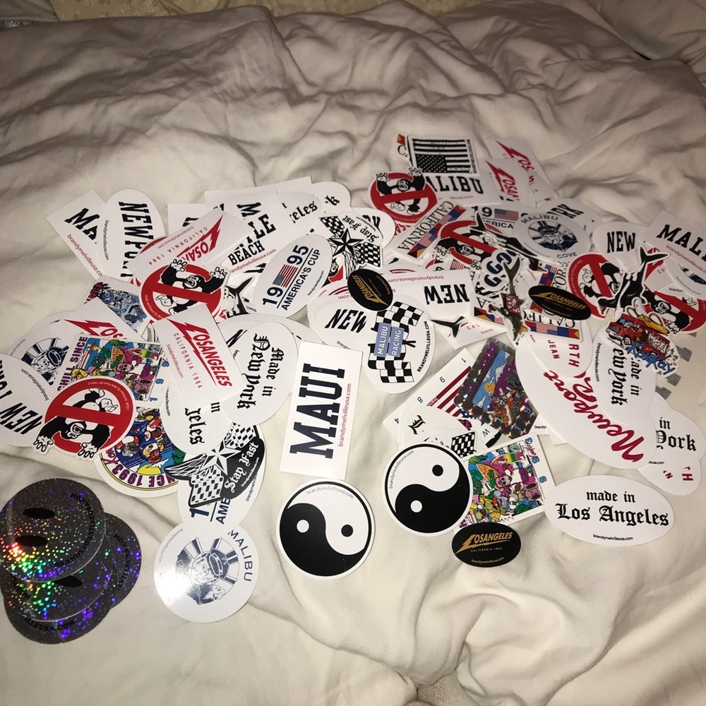 260 brandy melville stickers